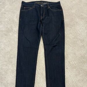 American Eagle Outfitters Men's Deep Indigo Jeans